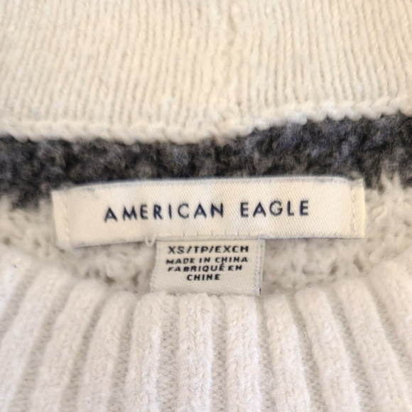 American Eagle Outfitters Striped Crewneck Sweater Size XS - Picture 7 of 8